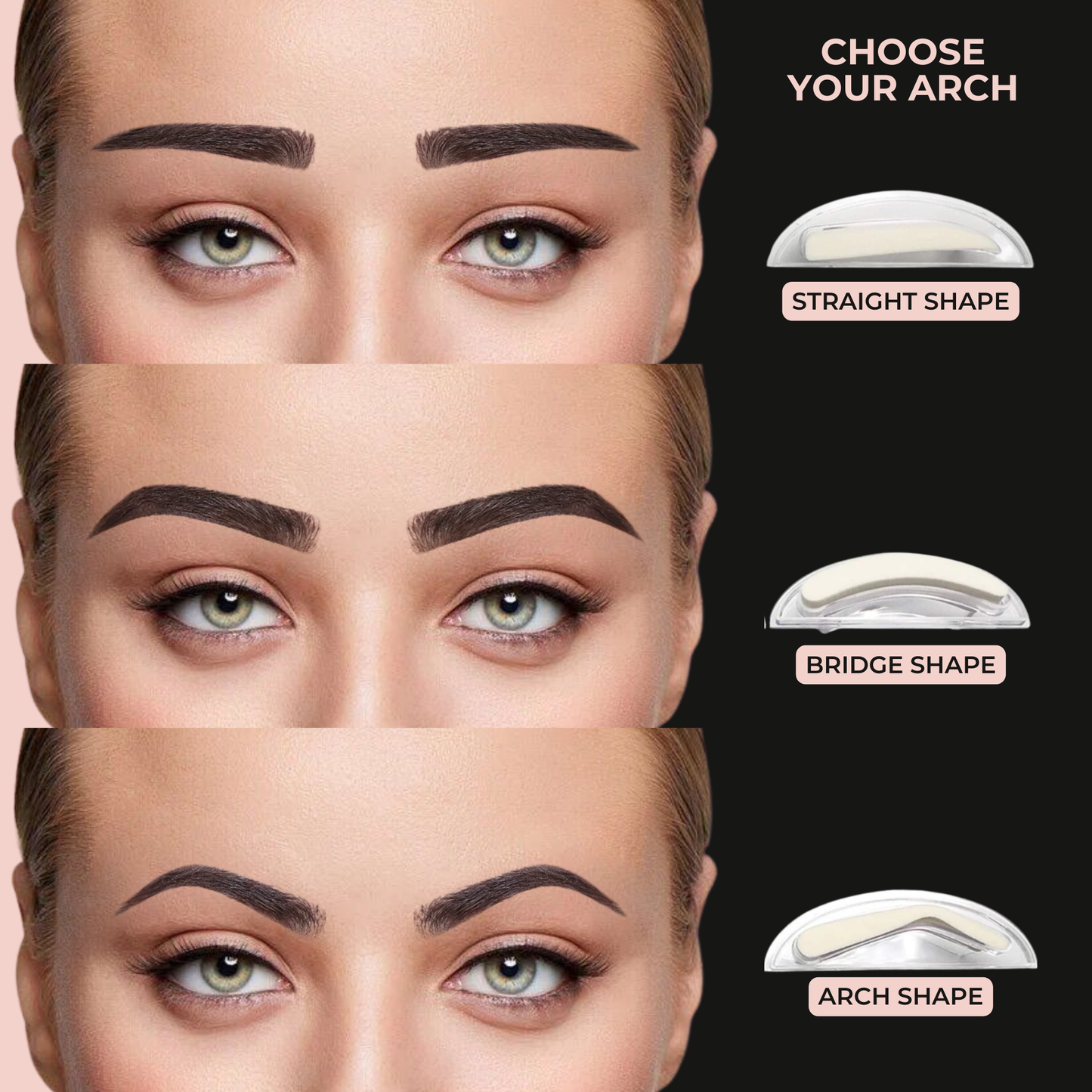 Ensemble de tampons à sourcils réglables BrowZilla+™
