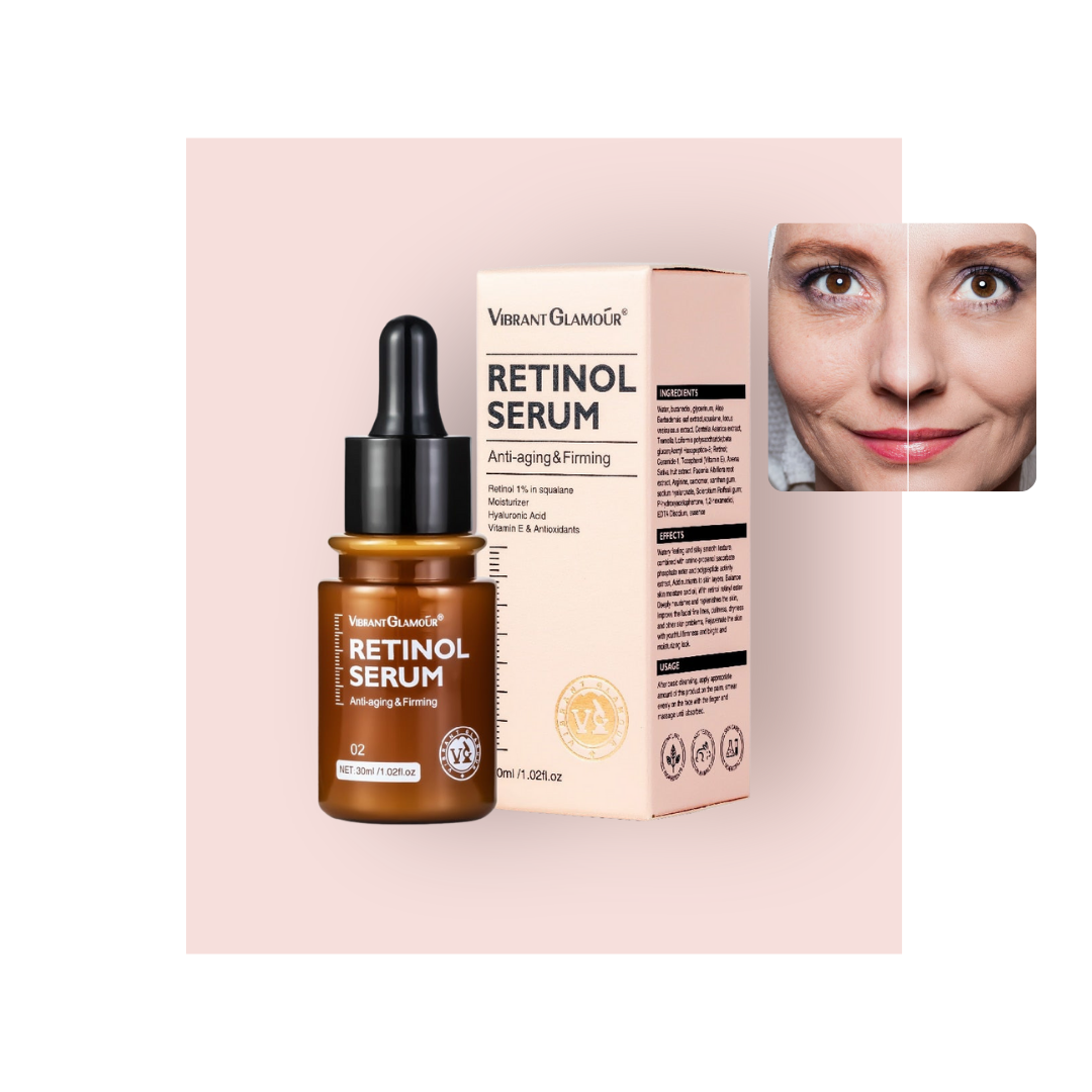 Vibrant Glamour™ Retinol Serum gegen Falten und Hautalterung