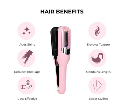 SplitFix Styler PRO™ Un outil pour réparer les pointes abîmées